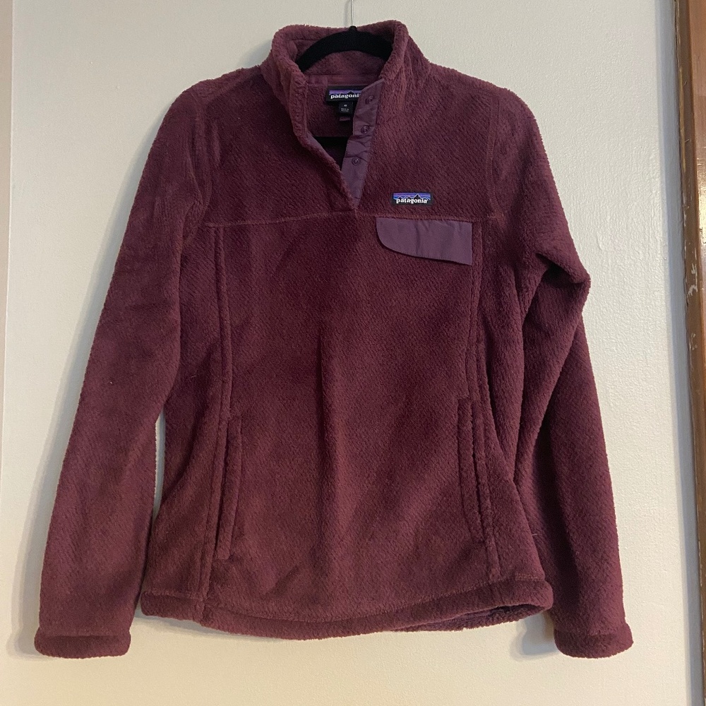 Patagonia Women's Re-Tool Snap-T® Pullover - Deep Plum